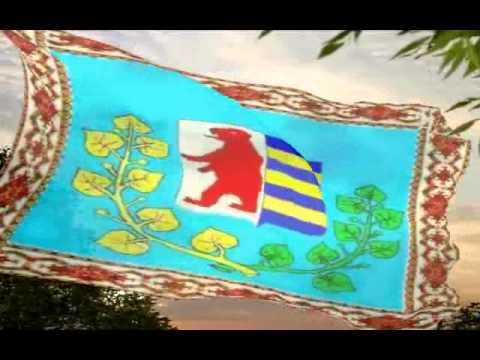 Ruthenian anthem karaoke with lyrics played by Larysa Smirnoff