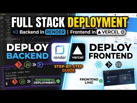 Stop Deploying Your Full Stack Apps Wrong Use Render Vercel