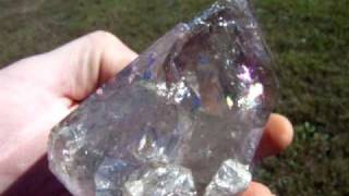 preview picture of video 'Huge Herkimer Diamond Quartz Crystal DT Point'