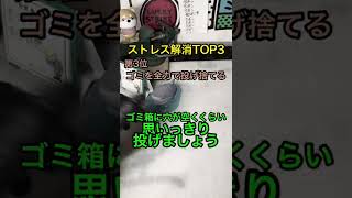 おすすめストレス解消法ランキング！#shorts #ヤニカス #top3
