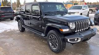 Black Jeep Gladiator Overland 4x4 Truck