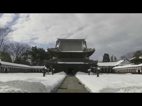 富山県高岡市　国宝 瑞龍寺（冬）｜National Treasure Zuiryu-ji Temple in Winter, Takaoka, Toyama, Japan