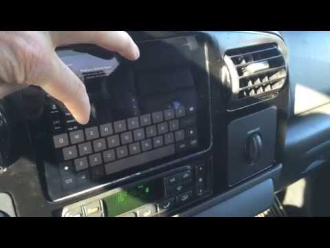 iPad mini 2 install 2005 Ford F250 superduty