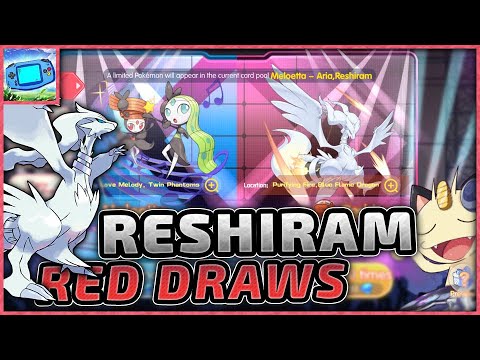 S+ Reshiram showcase & Red Draws - Pocket Incoming