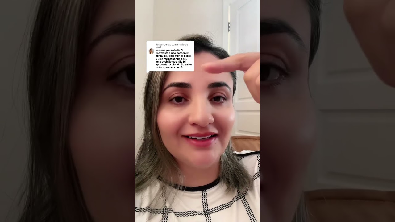 Por que sou reprovada nas entrevistas de emprego?