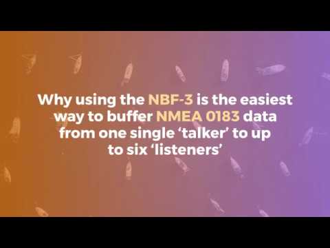 The easiest way to buffer NMEA 0183 data - Actisense NMEA 0183 Buffer NBF-3