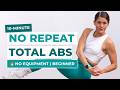 10 MIN BEGINNER AB WORKOUT No Equipment No Repeats