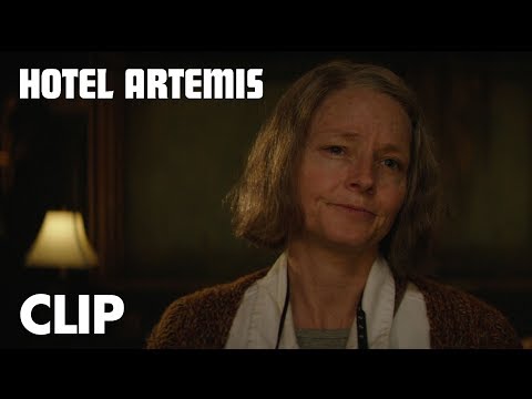 Thumbnail of the video: Hotel Artemis | "Verify Your Membership" Clip | Global Road