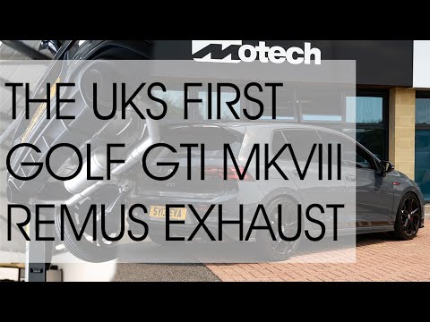 The UKs First MK8 Golf GTI Clubsport With A Remus Exhaust ( GPF back )