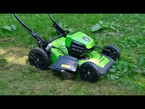 Аккумуляторная газонокосилка Greenworks GD40LM46HP