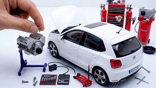 Unboxing of INSANE Mini Garage Tool Set for 1:18 Diecast Cars 😍 RP