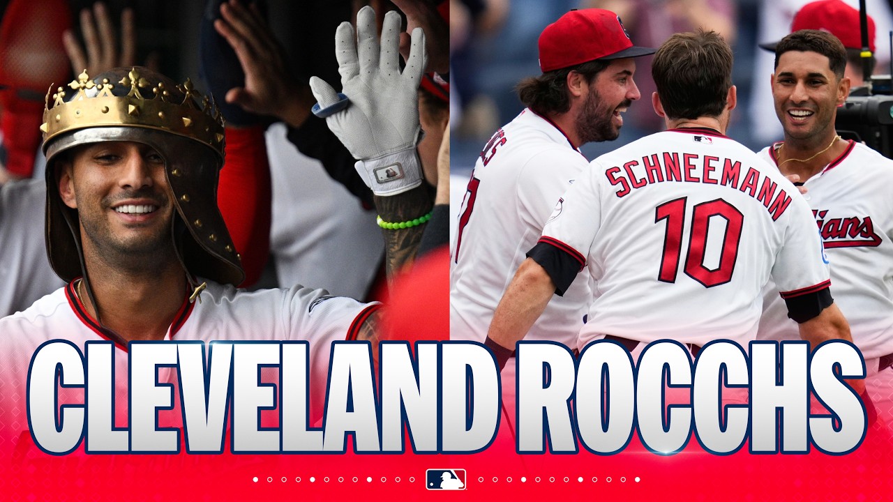 Brayan Rocchio hits a grand slam AND a walk-off HR in the SAME GAME! 🤯 (1st time since 1991! 😱)