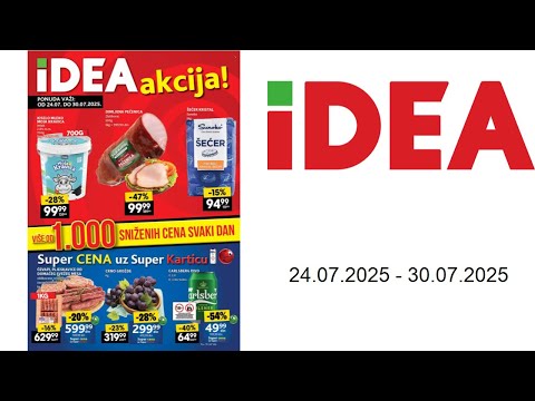 Idea katalog - Nedeljni katalog - 24.07.-30.07.2025