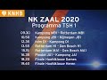 NK ZAAL 2020  - LIVE HAL 1 - ALLE WEDSTRIJDEN!