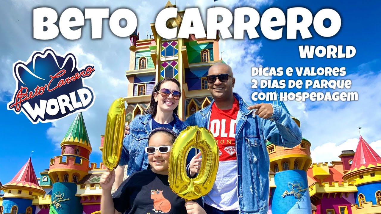 Beto Carrero-Dicas e Valores /2 dias de Parque com Hospedagem 4K