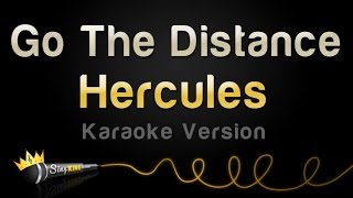 Hercules - Go The Distance (Karaoke Version)