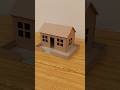 Small Cardboard House DIY Miniature Cardboard House Making A House With Cardboard