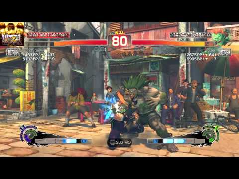 USF4 - DeadSteev (Adon) vs L2P (Blanka) - FREEEEEEEEEEEEEE