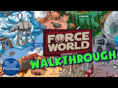 What if Disney World had an entire park devoted to Star Wars? (A walkthrough of Force World 2)