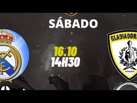 COPA LAUSANNE 40TÃO 2021 - REAL MADRID 5X0 GLADIADORES #AOVIVO