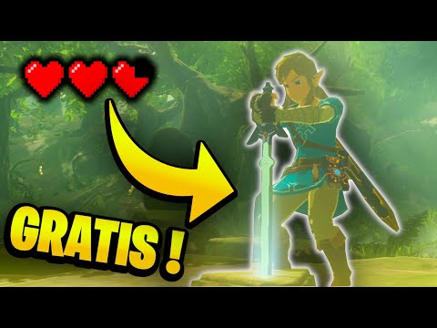 Here's how to get the Master Sword with ONLY 3 HEARTS💗! (NO FAKE)