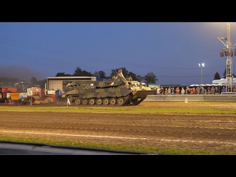 Leopard Tank Tractor Pulling