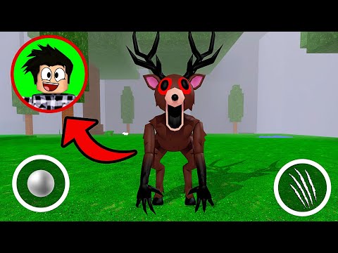 I'M BECOMING THE EVIL DEER FOR REAL IN 99 NIGHTS IN THE WORST FOREST ROBLOX! 😈