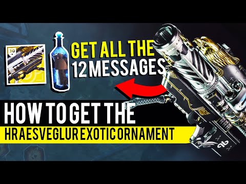 Hraesveglur Ornament Guide! All 12 Wilhelm-7 Messages Locations  | Destiny 2 30th Anniversary Pack