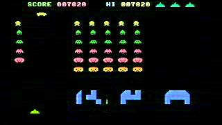 Invasion 2000 AD - Commodore C16 Plus4 game play