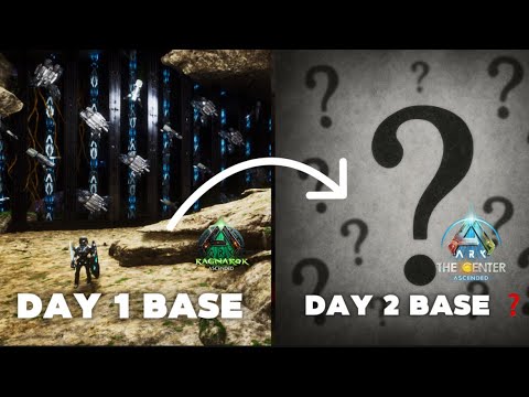 HOW A DUO SWITCHED FROM A MAP AND MADE A BIGGER TEK BASE - DAY 2 ) ARK PVP ASCENDED UNOFFICIAL!
