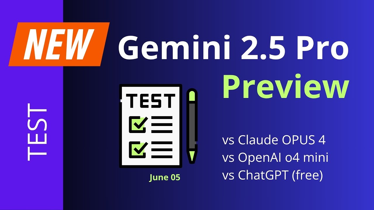 NEW Gemini 2.5 PRO Preview: ChatGPT Wins?