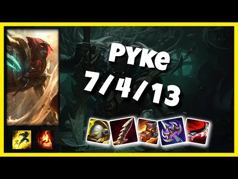 Pyke vs Sett KOREAN Challenger SUPPORT (7/4/13) Gameplay Replay - Patch 10.24