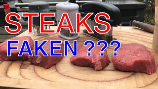 GRILLMYTHOS Test Steakzartmacher Tenderizer Steaker Steaks zart machen --- Klaus grillt