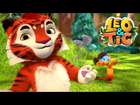 Leo and Tig 🦁 Lost 🐯 All episodes in row 🦁 Funny Family Good Animated Cartoon for Kids