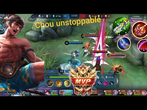 Chou Unstoppable offlaner   Chou Mobile Legends