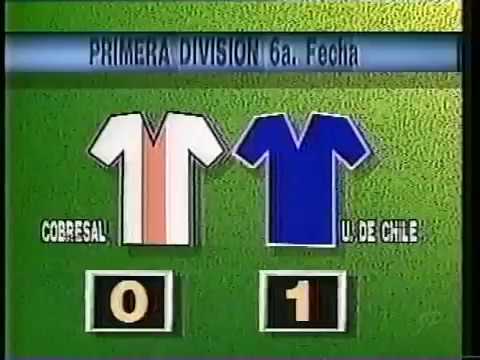 Cobresal 0-1 U. DE CHILE. 6º Fecha, T. Nacional 1991