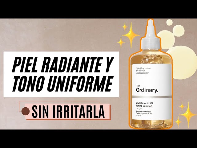 Vídeo relacionado con The Ordinary Glycolic Acid 7% Exfoliating Toner, Tónico Exfoliante con Ácido Glicólico, Tónico diario iluminador y suavizante para un tono de piel más uniforme, 100 ml