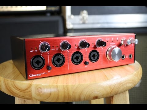 Focusrite Clarett 4Pre Thunderbolt Audio Interface + USB-C Adaptor image 7