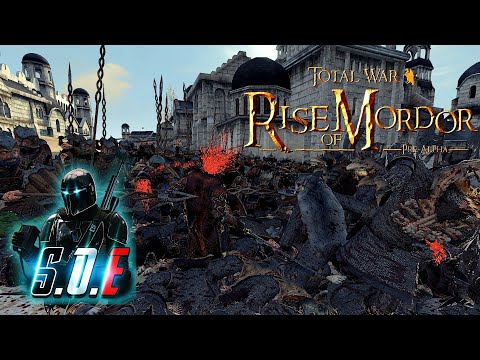 Siege Of Dale & Gondor VS Dunland & Rhun - Total War Rise Of Mordor