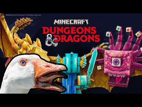GooseGoHONK - Minecraft Dungeons & Dragons DLC Gameplay