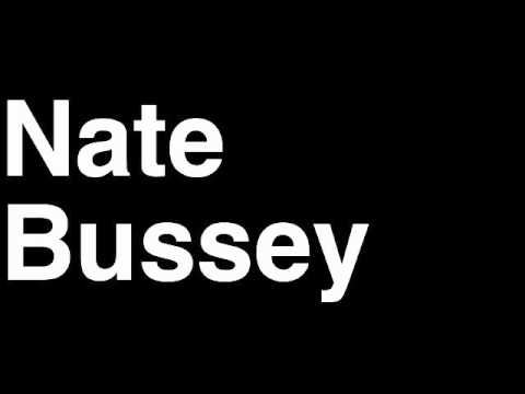 How to Pronounce Nate Bussey New Orleans Saints NFL Football Touchdown TD Tackle Hit Yard Run