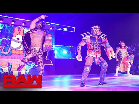Identities Of Lucha House Party And Lacey Evans Opponents From WWE Raw