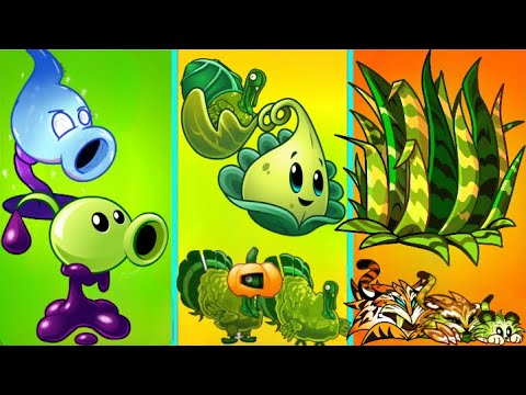 Shadow Plants vs Turkey Pult vs Tiger Glass - Who Will Win? PvZ 2 Plant Vs Plant