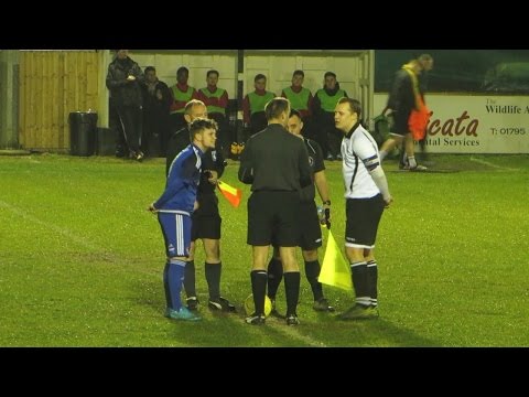 Faversham Town U21 v Worthing U21 - Mar 2016