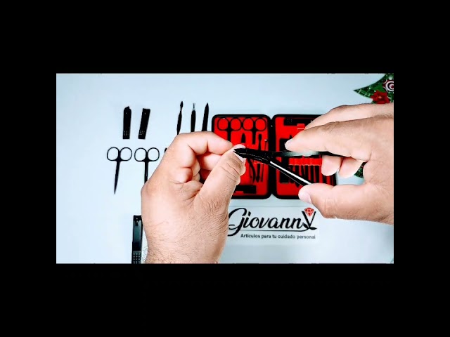Vídeo relacionado con DUAIU Set Manicura y Pedicura,12 Piezas Kit UñAs Profesional Set Manicura,Kit Manicura de Acero Inoxidable para Hombre Muje Kit de Cuidado de UñAs con Estuche de Viaje