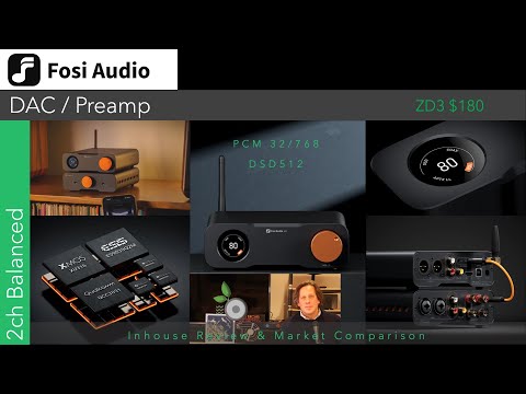 Fosi Audio ZD3 Audio Dac