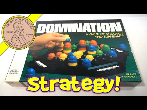 Domination The Game of Strategy and Supremacy - Milton Bradley #4207 - 1982