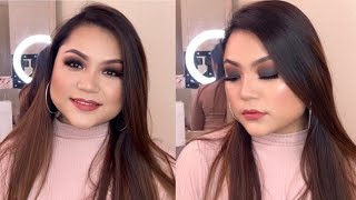 Black smokey eyes makeup tutorial / speaking Nepali