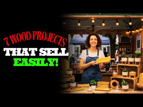 🔨 7 Easy Woodworking Projects You Can Sell for Profit This Month 💰