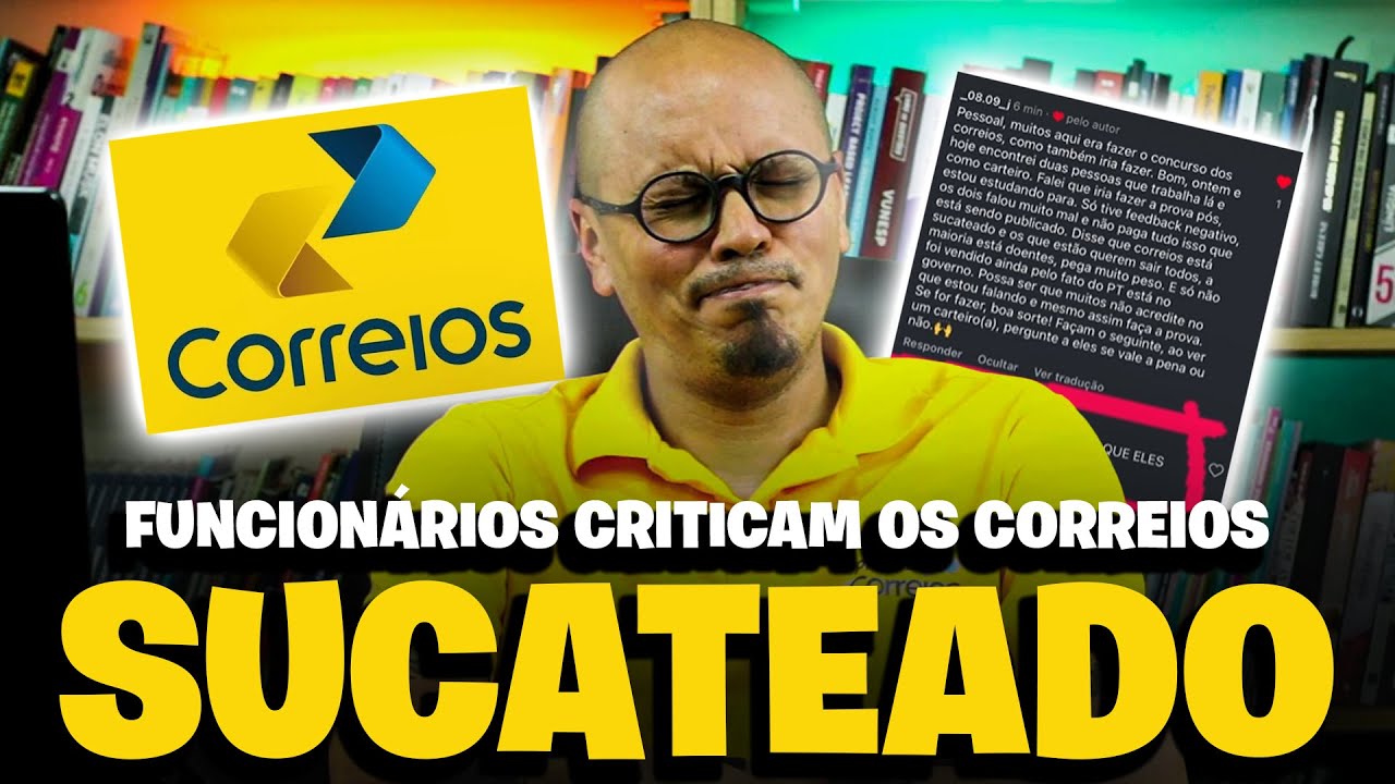 NÃO VALE A PENA ESTUDAR PARA O CONCURSO CORREIOS 2024?